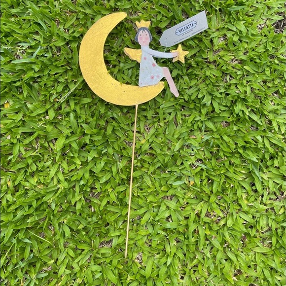 1 Home Decor NEW Golden Half moon Fairy decor, girly rooms or for plants - Picture 10 of 15